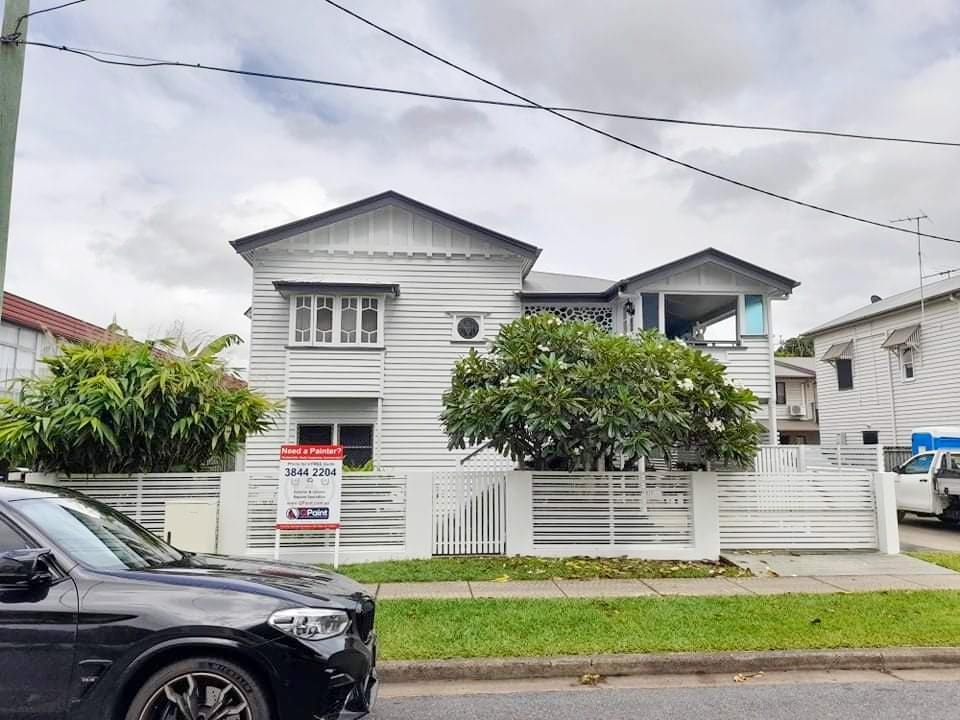 residential painting external white