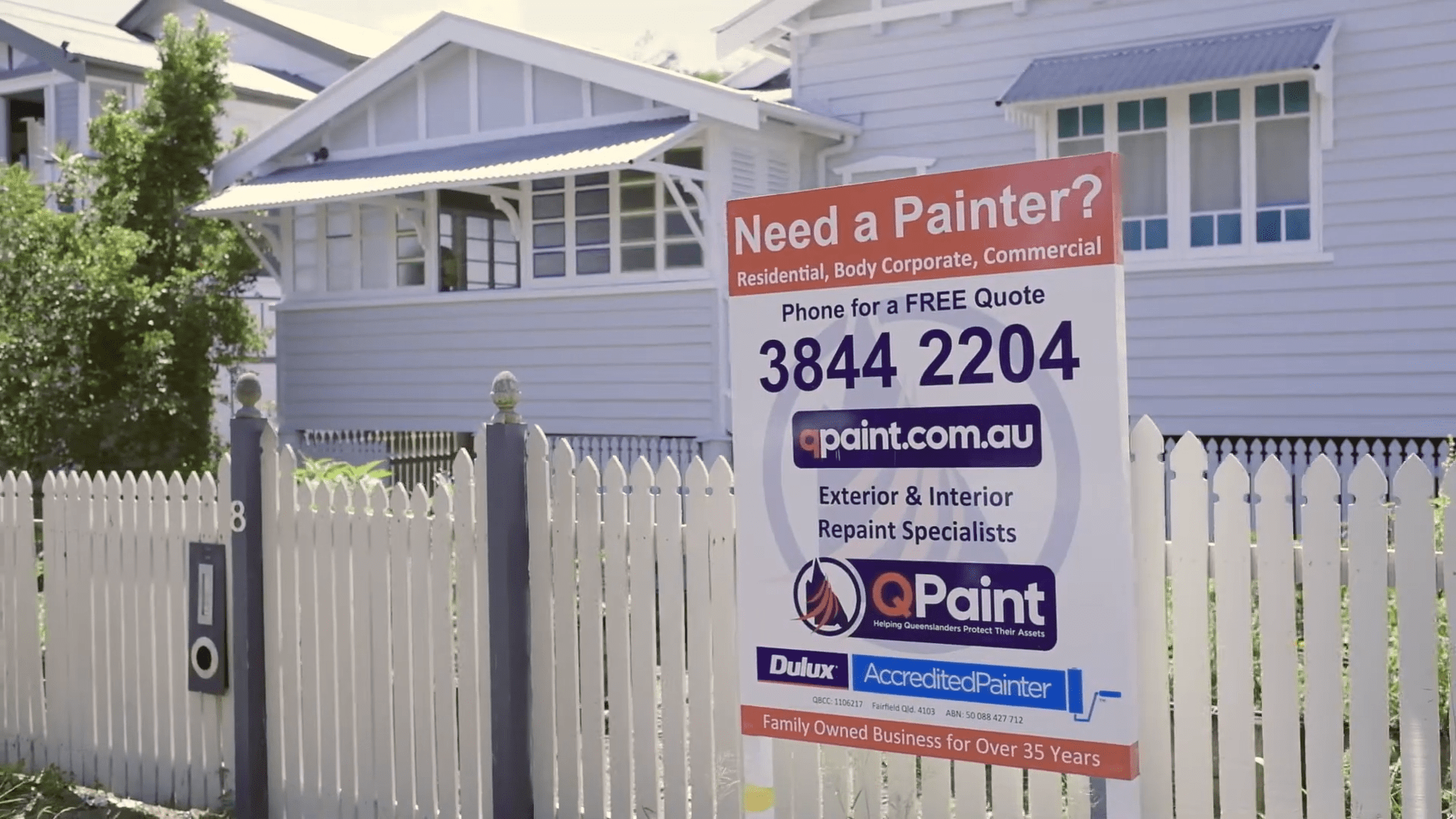 qpaint queenslander house painting project in camp hill
